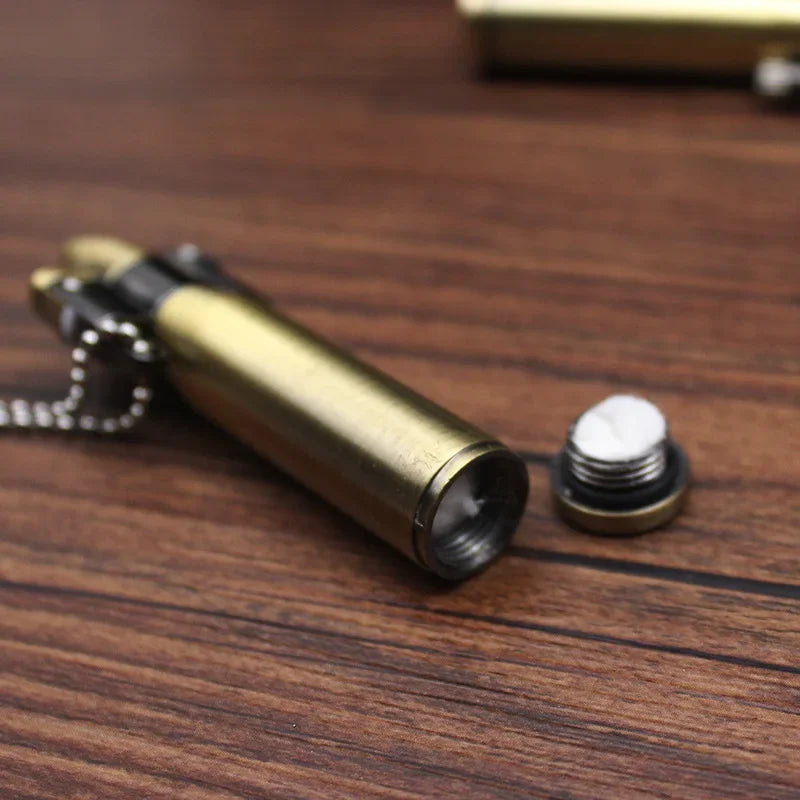 Classic Bullet Keychain Lighter