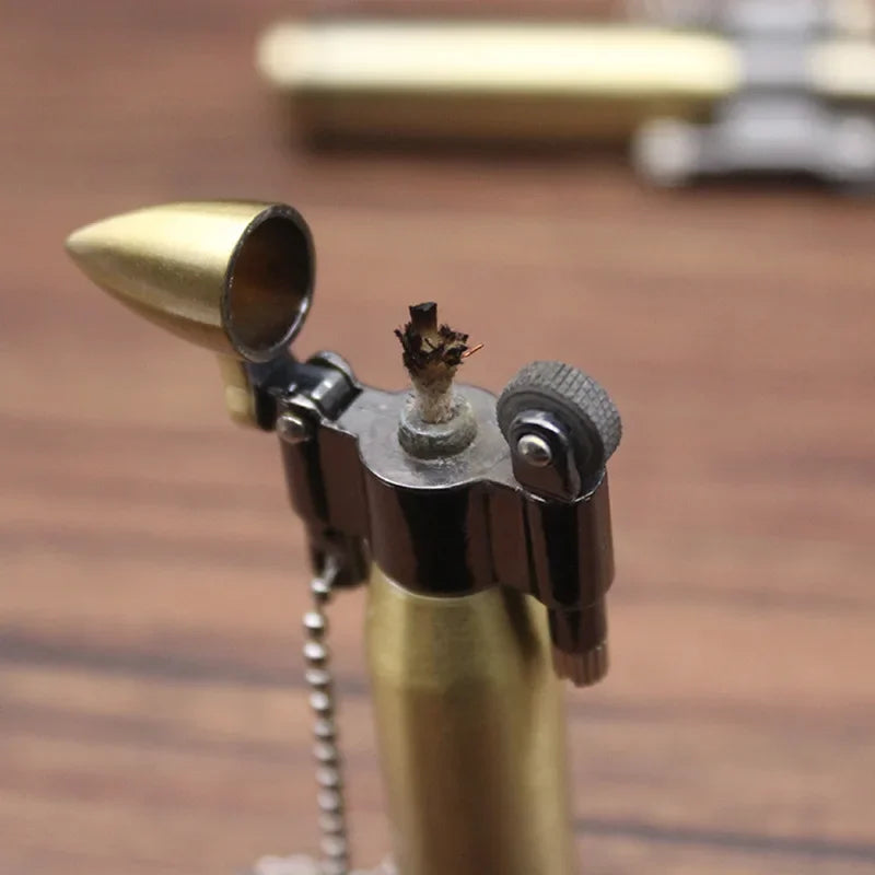 Classic Bullet Keychain Lighter