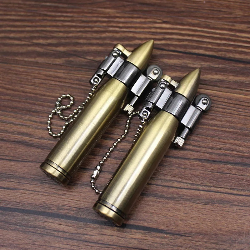 Classic Bullet Keychain Lighter