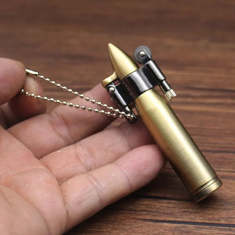Classic Bullet Keychain Lighter