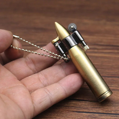 Classic Bullet Keychain Lighter